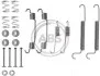 Монтажный комплект торм. колодок OPEL ASTRA, COMBO, ZAFIRA (ABS) A.B.S. 0766Q (фото 1)