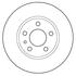 Тормозной диск перед. Combo/Doblo/Qubo/Tipo (84-21) A.B.S. 15953 (фото 3)