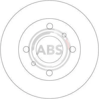 Гальмівний диск перед. 200SX/Almera/G Series/Primera (88-21) A.B.S. 16063