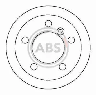 Гальмівний диск задній. G Series/W461/W463/LT/W901 (89-21) A.B.S. 16454