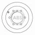 Гальмівний диск задній. Challenger/Galloper/L400/Pajero (95-12) A.B.S. 16471 (фото 1)