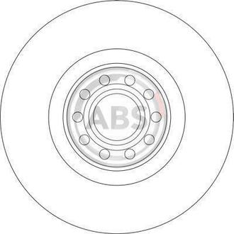 Тормозной диск пер. A8/A6/Phaeton 96-10 A.B.S. 16929