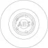 Гальмівний диск BRZ/Forester/Impreza/Legacy/Outback (09-21) A.B.S. 17020 (фото 1)