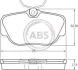 Колодки гальмівні MB 190 передн. A.B.S. 36660 (фото 1)