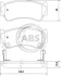 Колодки гальмівні NISSAN ALMERA передн. A.B.S. 36955 (фото 1)