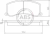 Комплект гальмівних колодок A.B.S. 36960 (фото 1)