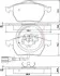 КОЛОДКИ ГАЛЬМІВНІ ПЕРЕДНІ Octavia/Bora/Golf 91-07 A.B.S. 37133 (фото 1)