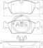 Колодки тормозные пер. E82/E88/E87/E81/E90 04- A.B.S. 37436 (фото 1)