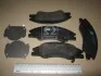 Колодки тормозные передние Hyundai Accent/Kia Rio 05- (mando) A.B.S. 37492 (фото 2)