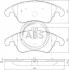 Гальмівні колодки перед. MB C/E-клас (W204/W212) 07- A.B.S. 37586 (фото 1)