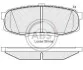 Гальмівні колодки зад. Toyota Land Cruiser 08- (advics) A.B.S. 37702 (фото 1)