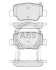 Колодка гальм. диск. задн. (ABS) A.B.S. 37735 (фото 1)