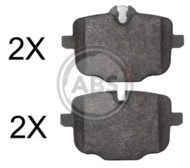 Комплект гальмівних колодок A.B.S. 37787