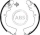Колодки гальмівні задні. Carisma/Colt/Lancer/Galant/Space Star/Space Runner/Mirage 91-06 A.B.S. 8903 (фото 1)