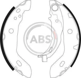 Колодки ручного тормоза W168 97-04 (TRW) A.B.S. 9041