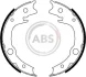 Колодка гальм. барабан. (вир-во ABS) A.B.S. 9182 (фото 1)