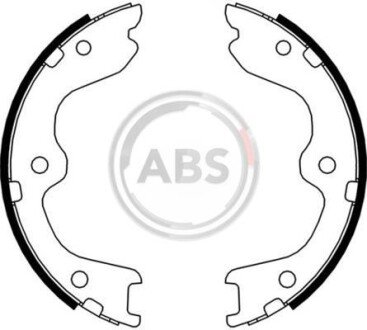 Колодки барабанного тормоза A.B.S. 9231