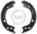 Колодки ручного гальма Hyundai Tucson,Sonata V 04-10/Kia Sportage 06- A.B.S. 9253 (фото 1)