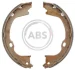 Комплект гальмівних колодок A.B.S. 9323 (фото 1)