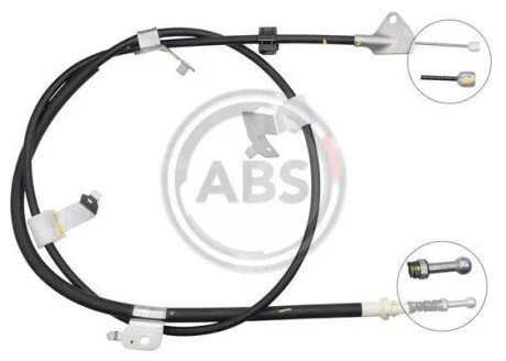 Трос ручного гальма зад Auris/ Corolla 07-18 Л A.B.S. K12069
