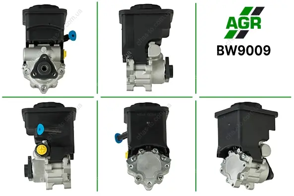 Насос ГПК з механічним приводом, новий, BMW 3 E-46 98-05, BMW 5 E-39 95-03, BMW 7 E-38 95-02, BMW X3 AGR BW9009 (фото 1)