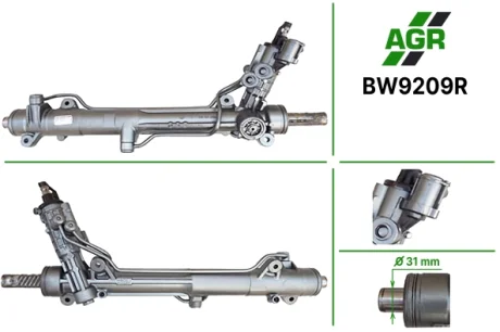 Рульова рейка з ГПК, відновлена, BMW 7 (E65, E66) 01- AGR BW9209R
