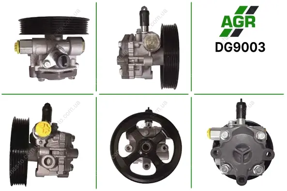 Насос ГПК з механічним приводом, новий, DODGE AVENGER 07-,CALIBER 06-,CHRYSLER 200 2010-2017 AGR DG9003 (фото 1)