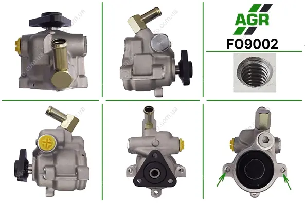 Насос ГПК з механічним приводом, новий, FORD ESCORT 1995-2000, FIESTA 1989-1995, TRANSIT 1994-2000 AGR FO9002 (фото 1)