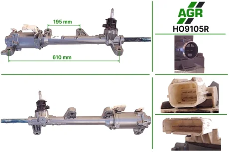 Рульова рейка з ЕПК, відновлена, HONDA ACCORD 2008- AGR HO9105R