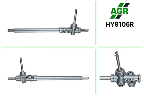 Рульова рейка без ПК, відновлена, HYUNDAI ACCENT III (MC) 05-,KIA RIO II (JB) 05- AGR HY9106R