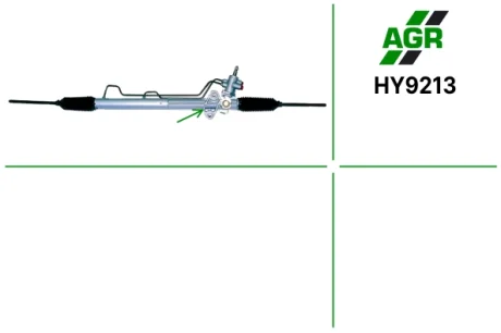 Рульова рейка з ГПК, нова, HYUNDAI H-1 00-04 AGR HY9213