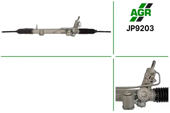 Рульова рейка з ГПК, нова, JEEP CHEROKEE (KJ) 01-08, JEEP LIBERTY 01-06 AGR JP9203 (фото 1)