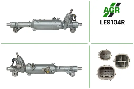 Рульова рейка з ЕПК, відновлена, LEXUS RX 2004-2008 AGR LE9104R