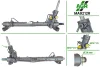 Рульова рейка з ГПК, відновлена, MAZDA 3 2003-2008,MAZDA 5 2005- AGR MA9212R (фото 1)