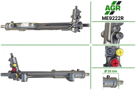 Рульова рейка з ГПК, відновлена, MERCEDES M W163 2002-2006 AGR ME9222R