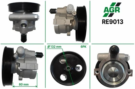 Насос ГПК з механічним приводом, новий, DACIA LOGAN 04-;RENAULT MEGANE I 99-03,MEGANE SCENIC 99-03,R AGR RE9013