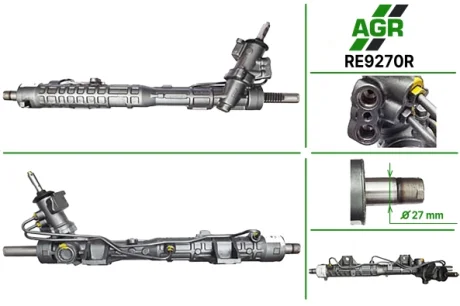 Рульова рейка з ГПК, відновлена, RENAULT LATITUDE 2010-;SAMSUNG SM5 2010- AGR RE9270R