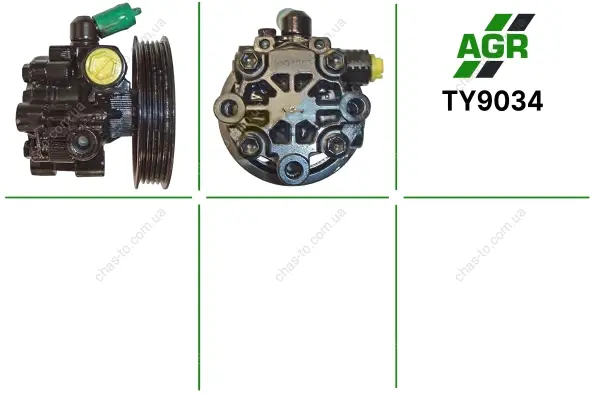 Насос ГПК з механічним приводом, новий, TOYOTA AVENSIS 2003-2008 AGR TY9034 (фото 1)