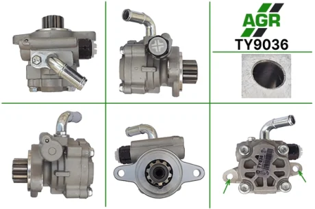 Насос ГПК з механічним приводом, новий, TOYOTA HILUX 05-,HILUX III пикап 05-,LAND CRUISER 02-10,LAND AGR TY9036