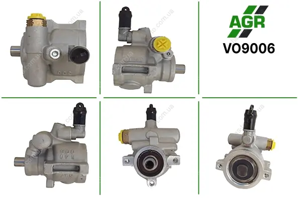 Насос ГПК з механічним приводом, новий, VOLVO 740 1984-1992, 760 1982-1992, 940 1990-1998 AGR VO9006 (фото 1)
