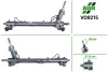 Рульова рейка з ГПК, нова, VOLVO C30 06-,S40 II (MS) 04-,V50 (MW) 04- AGR VO9215 (фото 1)