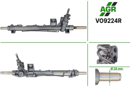 Рульова рейка з ГПК, відновлена, VOLVO S 80 06- AGR VO9224R