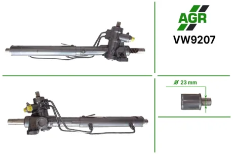 Рульова рейка з ГПК, нова, VW Passat 1988-1993 36 шлицев AGR VW9207