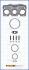 Комплект прокладок турбіни MERCEDES-BENZ E-Class W212 09-16, E-Class W207 09-16, S-Class W217 13-20, ML W166 11-15 AJUSA JTC11949 (фото 1)