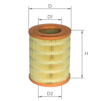 Фильтр воздушный ГАЗель, Соболь (дв. 405) (выр-во) ALPHA FILTER AF0136