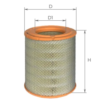 Фильтр воздушный BOGDAN A-09202, A-09212 99- ALPHA FILTER AF0167