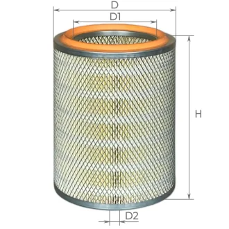 Фильтр воздушный БОГДАН Евро-1, ISUZU NKR, NKS ALPHA FILTER AF0763
