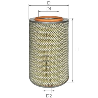 Фильтр воздушный КАМАЗ Евро-1 (выр-во) ALPHA FILTER AF0764