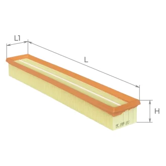 Фільтр повітряний двигуна ALPHA FILTER AF1695