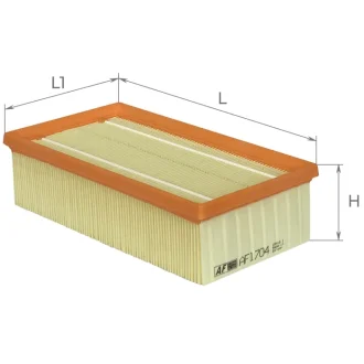 Фільтр повітряний Renault Espace 3,0L 96-02, Laguna 3,0L 93-01, Safrane 2,9L 92-00 Альфа ALPHA FILTER AF1704